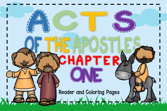 Acts of the Apostles Reader and Coloring: Deepen Your Scripture Engagement