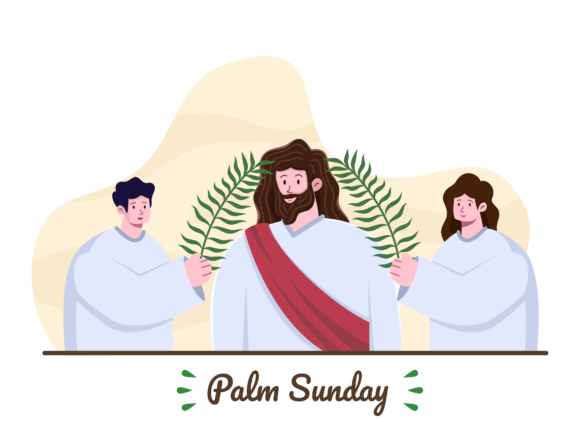 Bringing a Palm Sunday Vector Illustration into Your Creative Projects