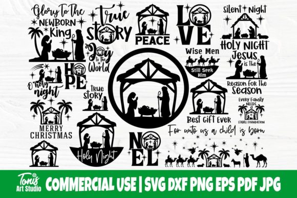 Choosing the Right Nativity Bundle SVG Cut Files for Your Holiday Projects