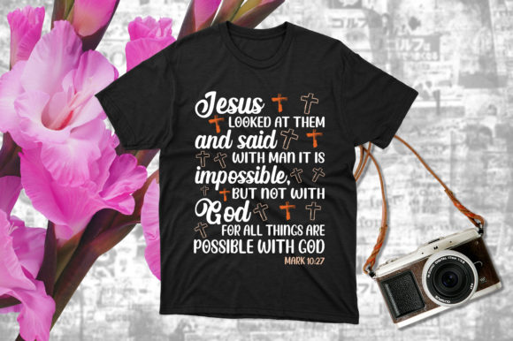 Creating Impactful Faith Statements with a Bible Verse T Shirt Design Template