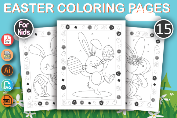 Easter Coloring and Activity Pages: A Creative Resource for All Ages