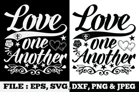 Love One Another Bible Quote SVG Design: A Faith-Filled Resource for Modern Creatives