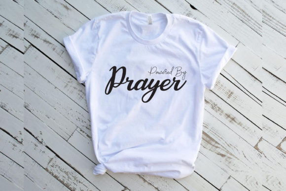 Powered by Prayer SVG: A Visual Anchor for Faith, Focus, and Everyday Life