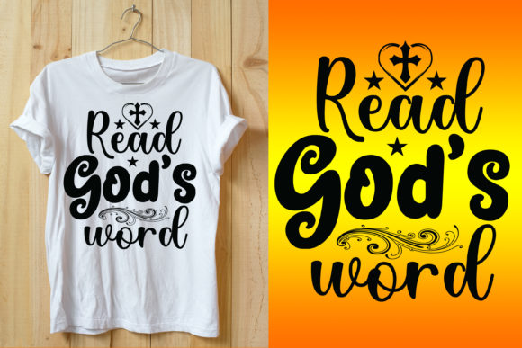 Read God's Word SVG T-Shirt Design Guide