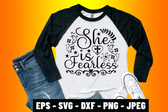 She is Fearless Bible Verse Tshirt: Wearing Your Identity and Strength