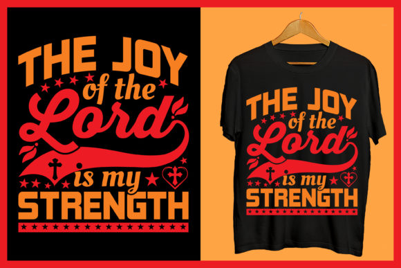The Lord is My Strength Motivational Tee: A Thoughtful Choice for Faith-Based Apparel