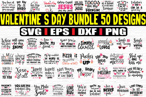 Valentine's Day Bundle – SVG Cut File: What to Watch Out for Before You Buy or Use It