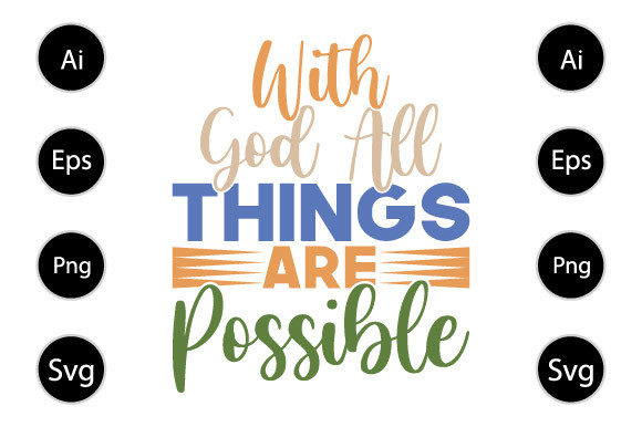 With God All Things Are Possible T Shirt: Faith, Fashion, and Everyday Inspiration